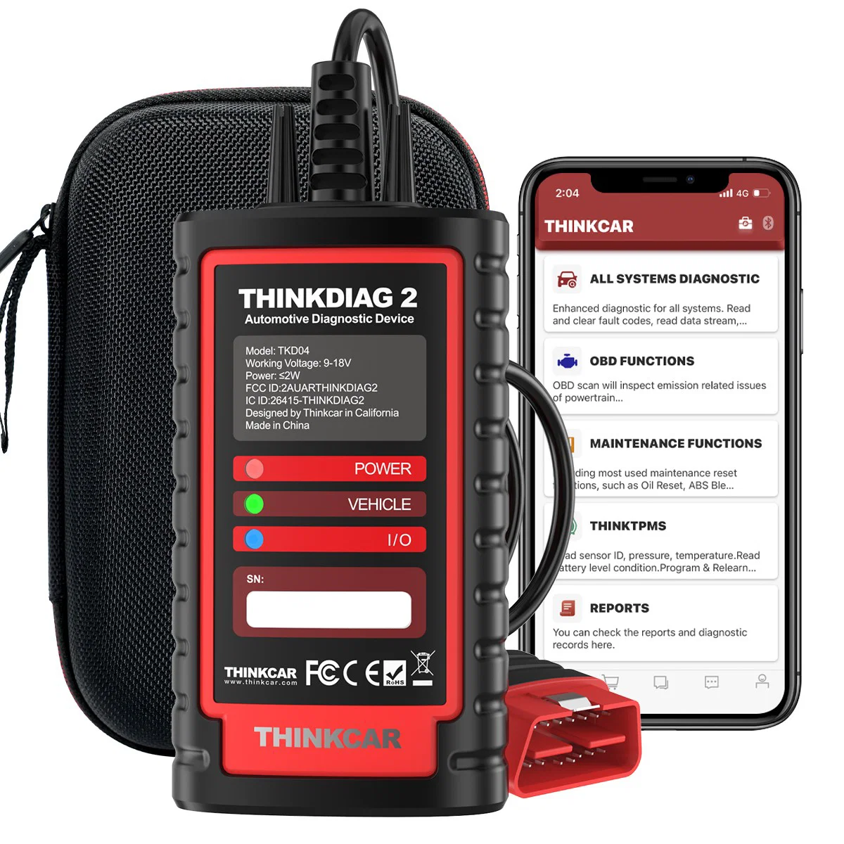 ThinkDiag 2 – Професионален Bluetooth OBD2 Диагностичен Уред